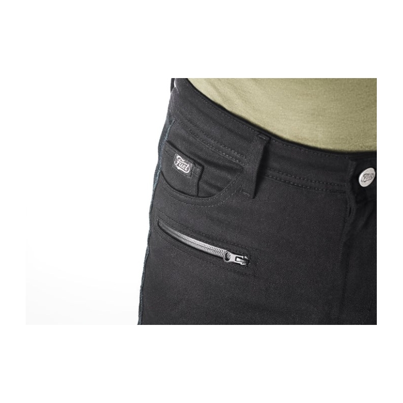 Pantaloni de motocicletă Fuel Sergeant 2 negru