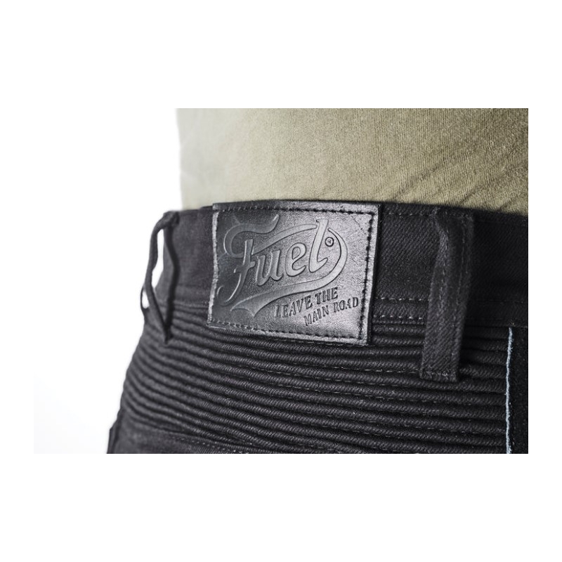 Pantaloni de motocicletă Fuel Sergeant 2 negru