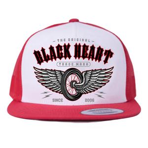 Șapcă Inimă neagră Inimă Aripi roșii