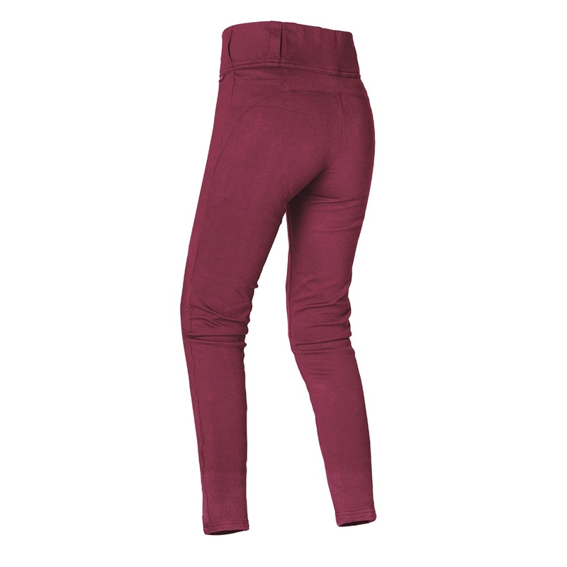 Pantaloni Oxford Super Leggings 2.0 burgundy pentru femei lichidare