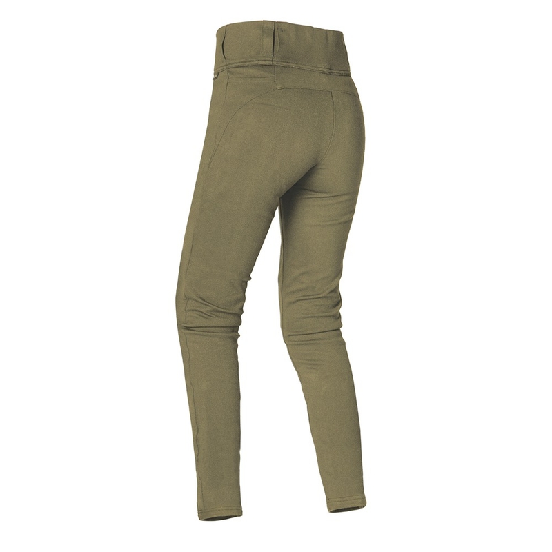 Pantaloni Oxford Super Leggings 2.0 kaki pentru femei lichidare