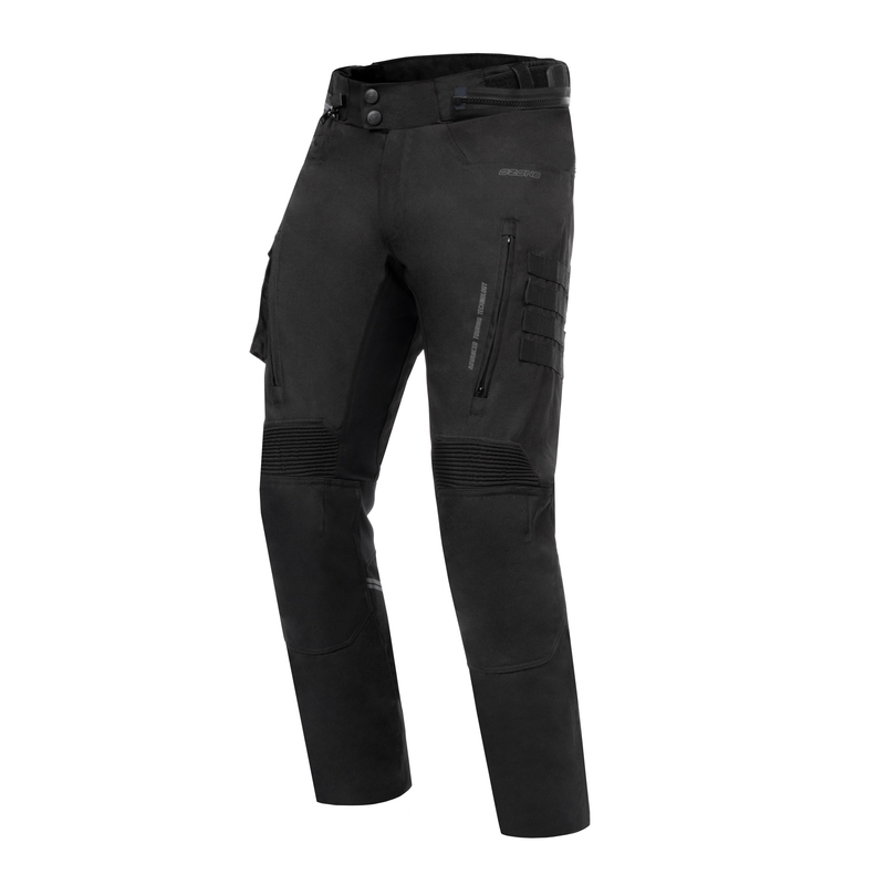 Pantaloni de motocicletă Ozone Union II negru scurt lichidare