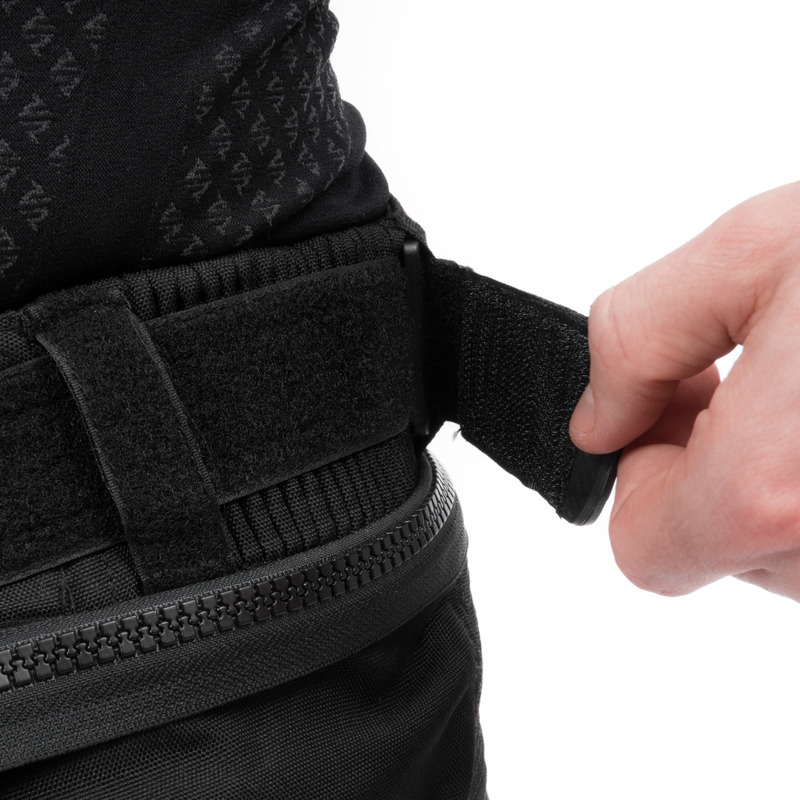 Pantaloni de motocicletă Ozone Union II negru scurt lichidare