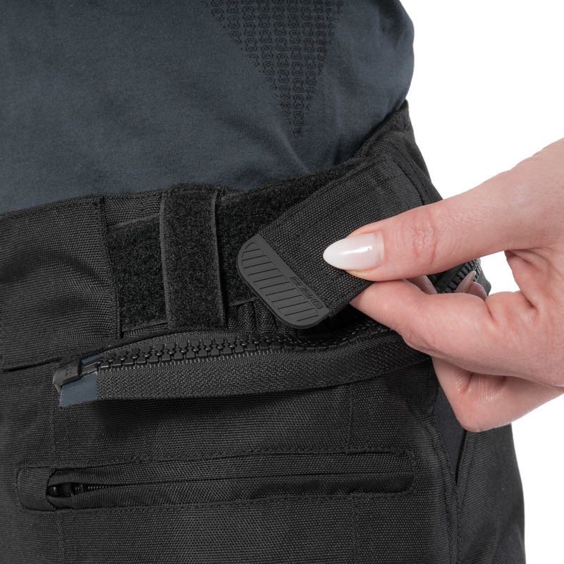 Pantaloni de motocicletă Ozone Union II Negru pentru femei lichidare