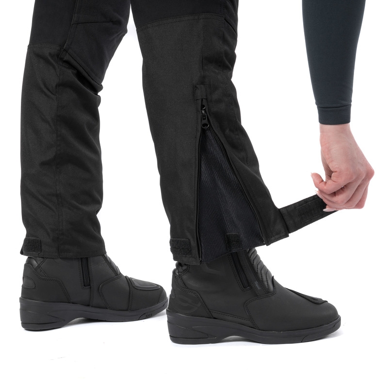 Pantaloni de motocicletă Ozone Union II Negru pentru femei lichidare