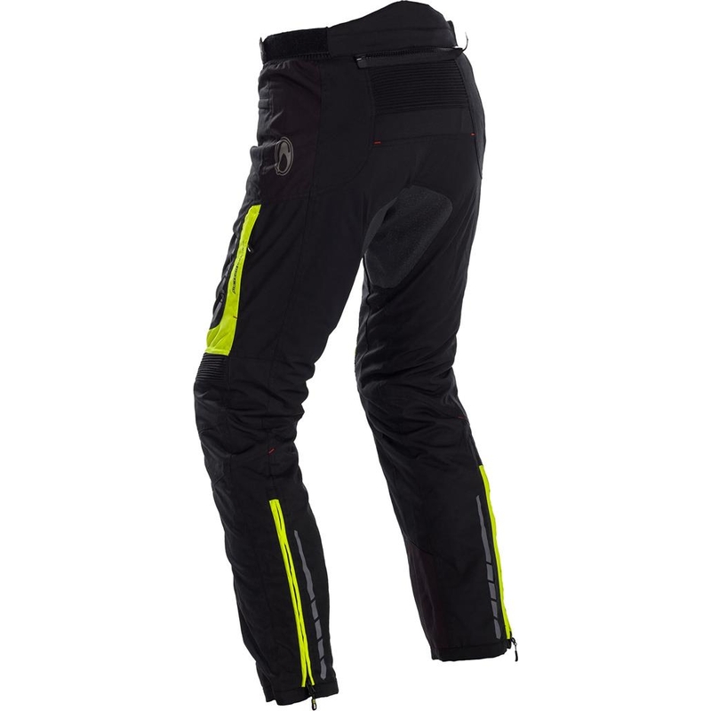 Pantaloni de motocicletă RICHA Colorado negru-galben-fluo lichidare