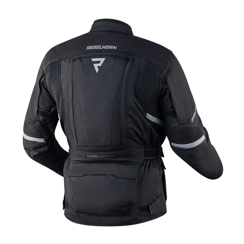 Rebelhorn Hardy II jachetă de motocicletă negru lichidare