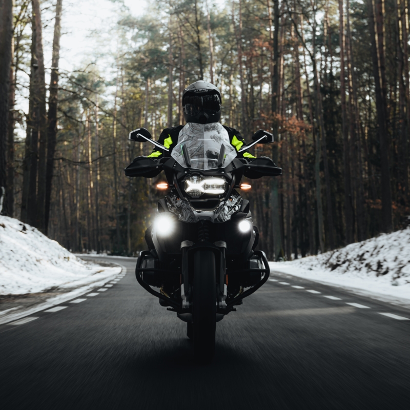 Jachetă pentru motociclete Rebelhorn Hardy II negru-galben-fluo lichidare