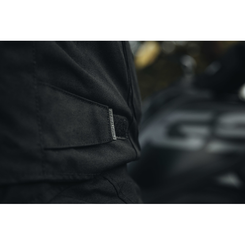 Jachetă pentru motociclete Rebelhorn Hardy II negru-galben-fluo lichidare