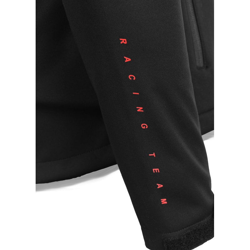 Geacă softshell pentru femei MotoZem Racing Team negru-roșu