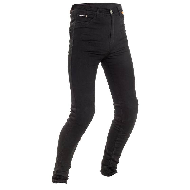 Jegging barbati motociclete RICHA Jegging negru reducere lichidare