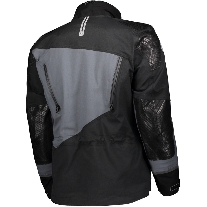 Jachetă pentru motociclete SCOTT Priority GTX negru-gri