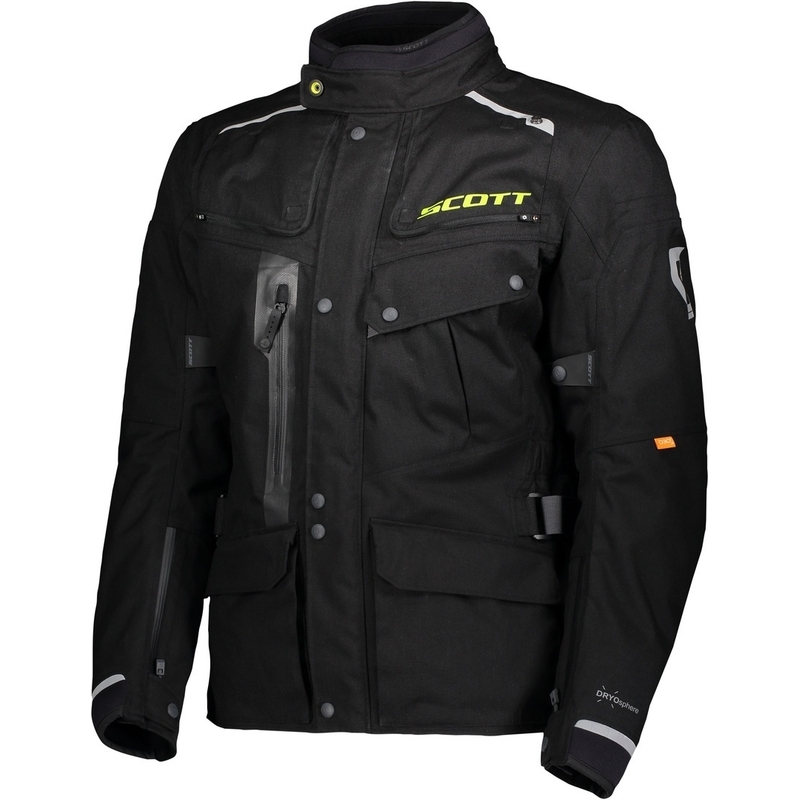 Jachetă pentru motociclete SCOTT Voyager Dryo negru lichidare