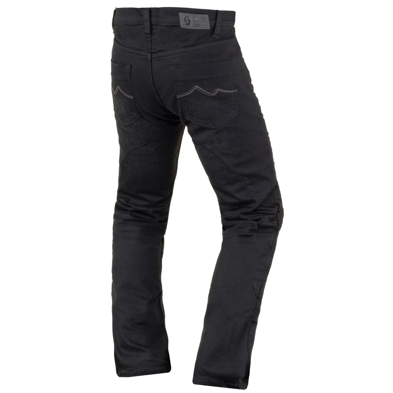 SCOTT Denim Stretch Jeans moto SCOTT Denim negru