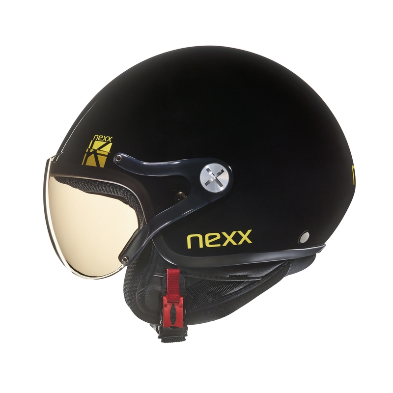 Cască de motociclist NEXX X.60 Kids K open negru lichidare