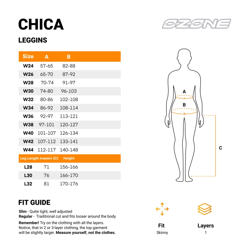 Colanți motociclistă pentru femei Ozone Chica negri