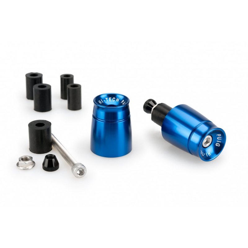 Bar ends PUIG SPORT Albastru UNIVERSAL M6 13-18mm.