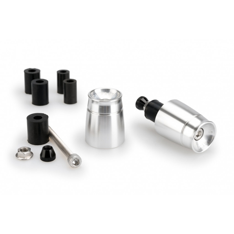 Bar ends PUIG SPORT argintiu UNIVERSAL M6 13-18mm.