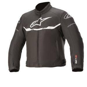 Alpinestars T-SP S Impermeabila jacheta de motocicleta pentru copii negru și alb