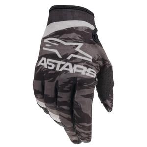 Alpinestars Radar mănuși de motocross pentru copii Radar negru și gri
