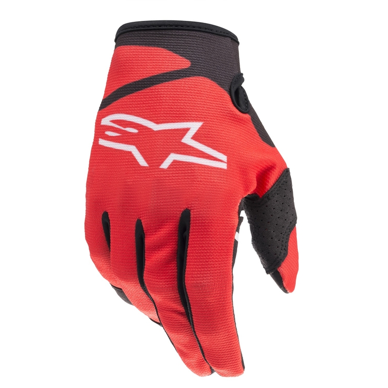 Alpinestars Radar Kids Motocross Mănuși Alpinestars Radar negru și roșu