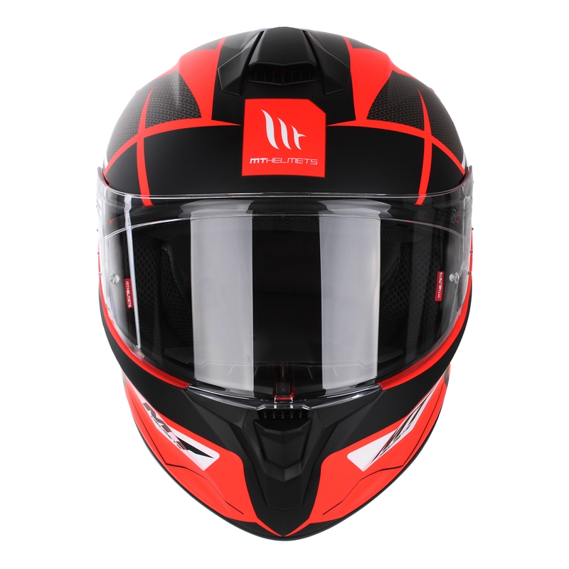 MT Targo Podium Podium D5 cască de motociclist integrală roșu-negru lichidare