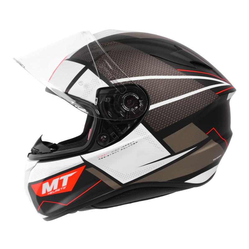 MT Targo Podium B0 negru-gri-alb cască de motocicletă integrală MT Targo Podium B0 negru-gri-alb lichidare