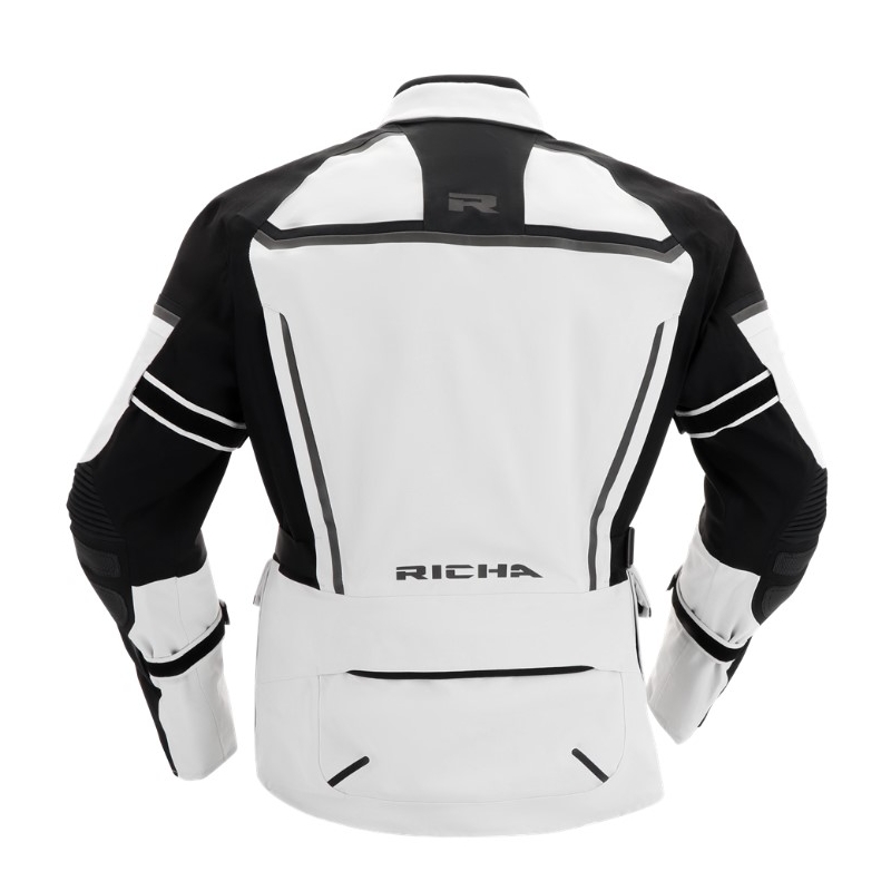 Jachetă de motocicletă RICHA Atlantic 2 Gore-Tex negru-gri lichidare