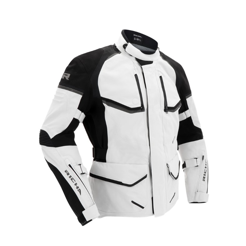 Jachetă de motocicletă RICHA Atlantic 2 Gore-Tex negru-gri lichidare