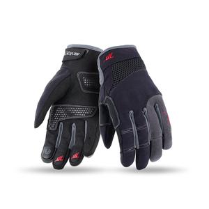 Mănuși pentru motociclete SEVENTY DEGREES SD-C48 negru-gri