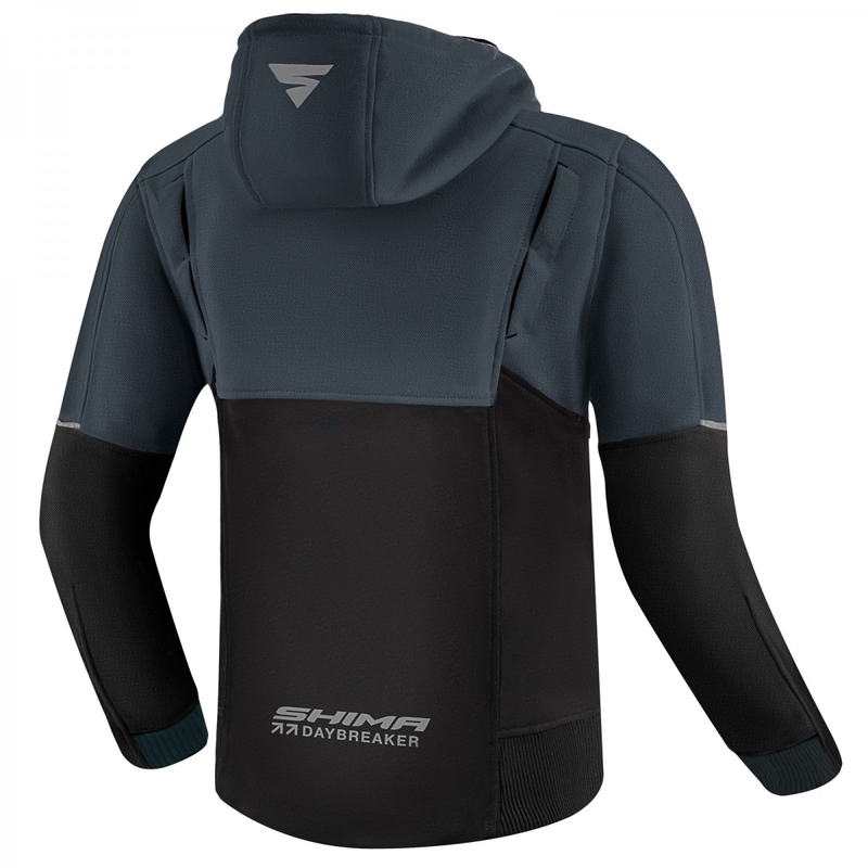 Hanorac motociclist pentru femei Shima Daybreaker negru-gri