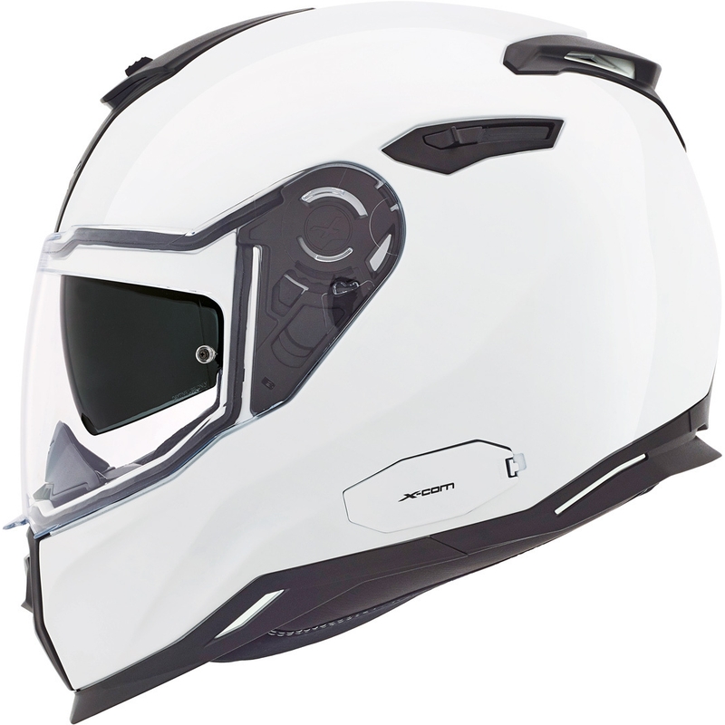 Cască integrală pentru motociclete NEXX SX.100 Core alb lichidare