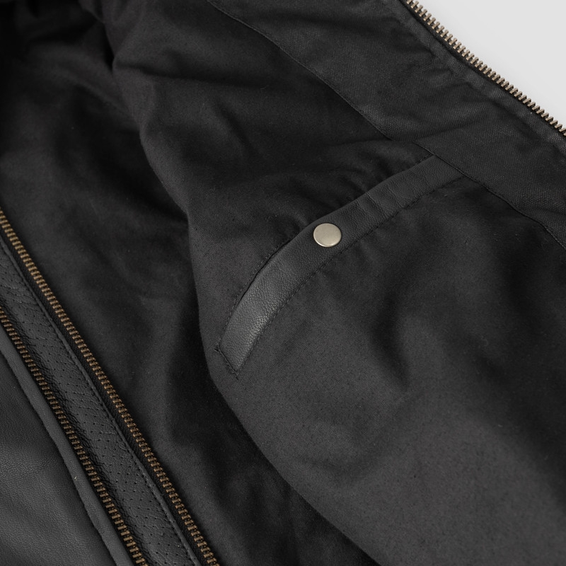 Jachetă de motocicletă Ozone Striker Black lichidare