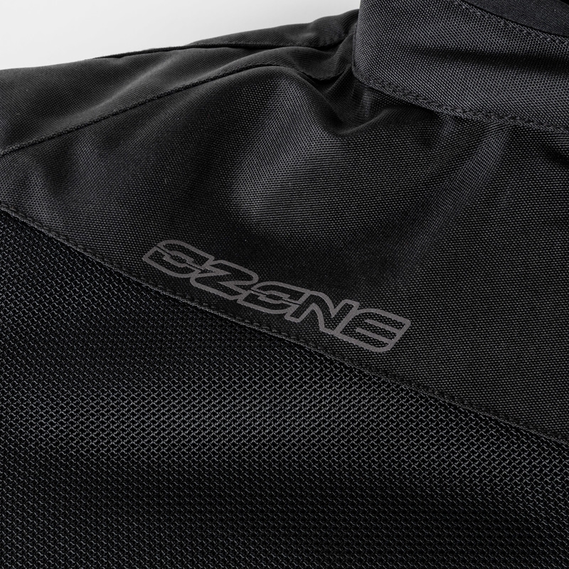 Geacă moto Ozone Jet II negru-galben-fluo lichidare