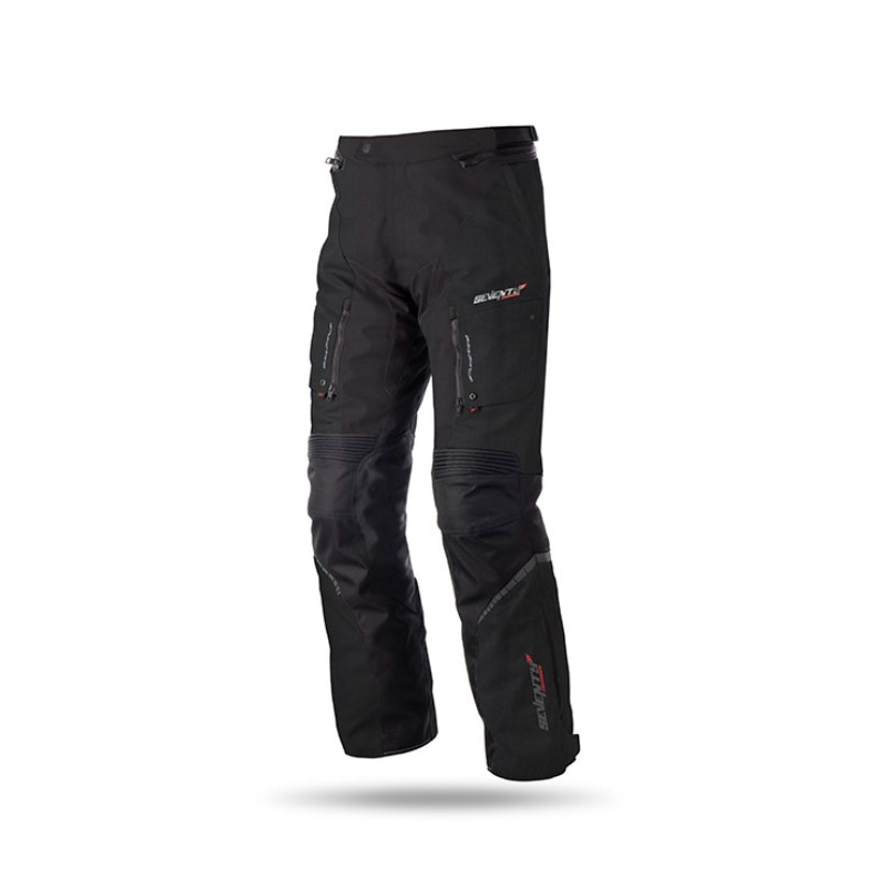 Pantaloni de motocicletă SEVENTY DEGREES SD-PT1 negru