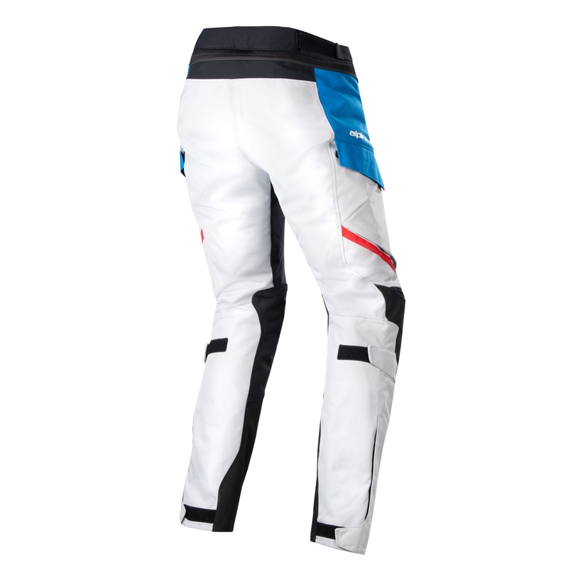 Pantaloni de motocicletă pentru femei Alpinestars Stella Andes Drystar Honda Light Grey-Negru-Albastru-Roșu 23