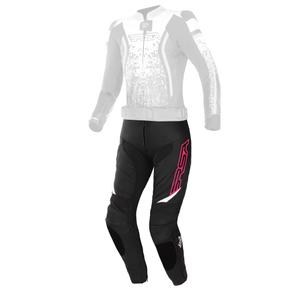 RSA GT2 pentru femei RSA GT2 Negru-alb-alb-roz-fluorescent Pantaloni de motocicletă de vânzare lichidare výprodej