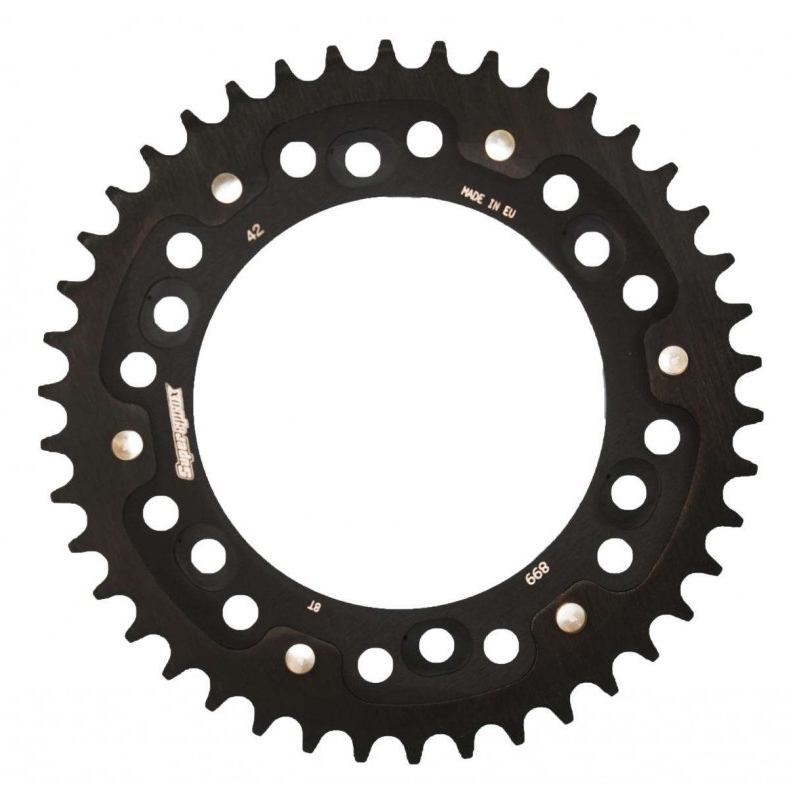 Foaie spate SUPERSPROX STEALTH Negru 42T, 525