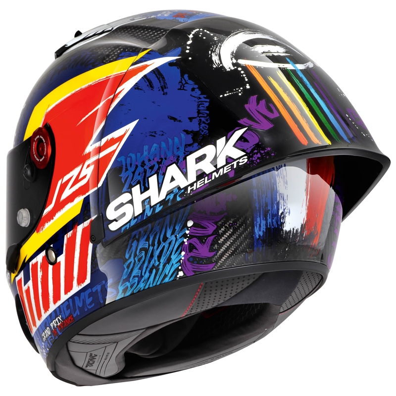 Cască de motocicletă integrală SHARK Race-R Pro GP 06 Replica Zarco Chakra