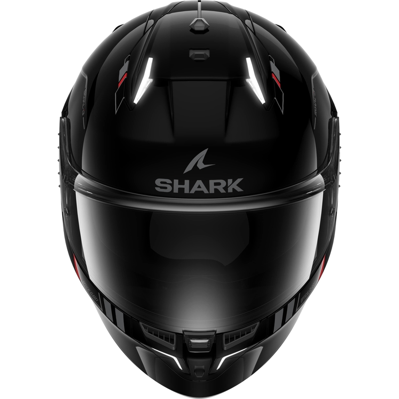 Cască integrală de motocicletă SHARK Skwal i3 Blank SP negru lucios