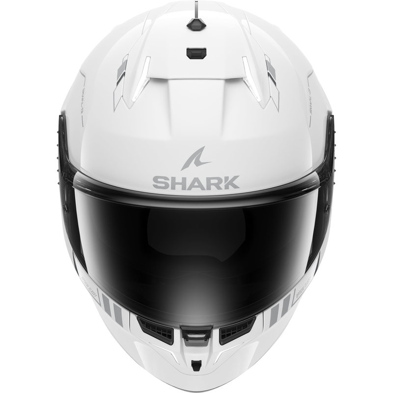 Cască integrală pentru motociclete SHARK Skwal i3 Blank SP alb lucios