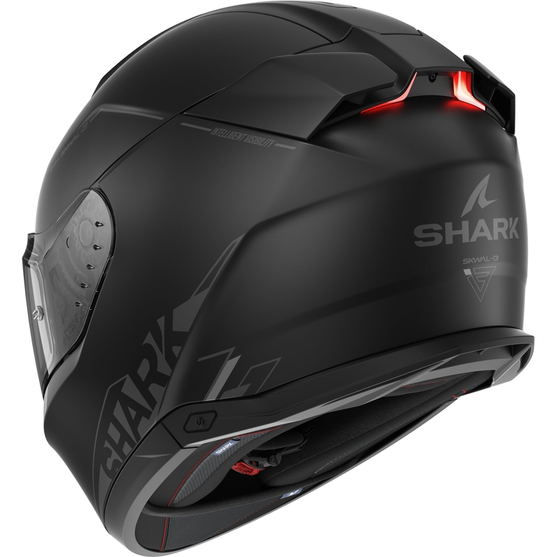 Cască integrală pentru motociclete SHARK Skwal i3 Blank SP negru mat