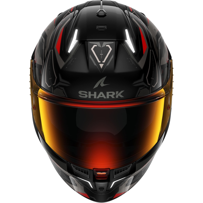 Cască integrală pentru motociclete SHARK Skwal i3 Linik negru-gri-roșu