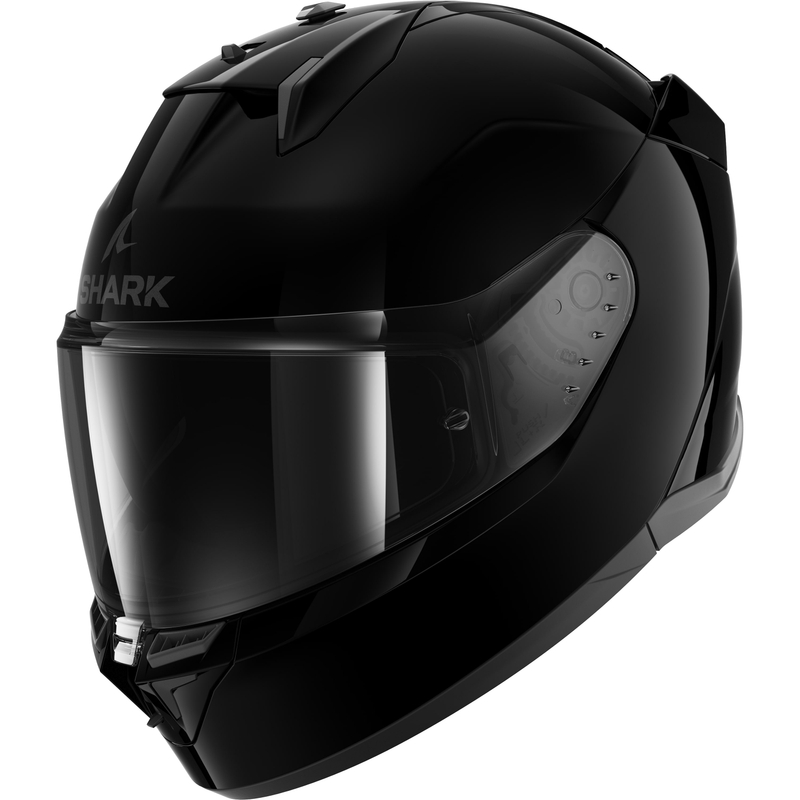 Cască de motocicletă integrală SHARK D-SKWAL 3 Blank negru lucios