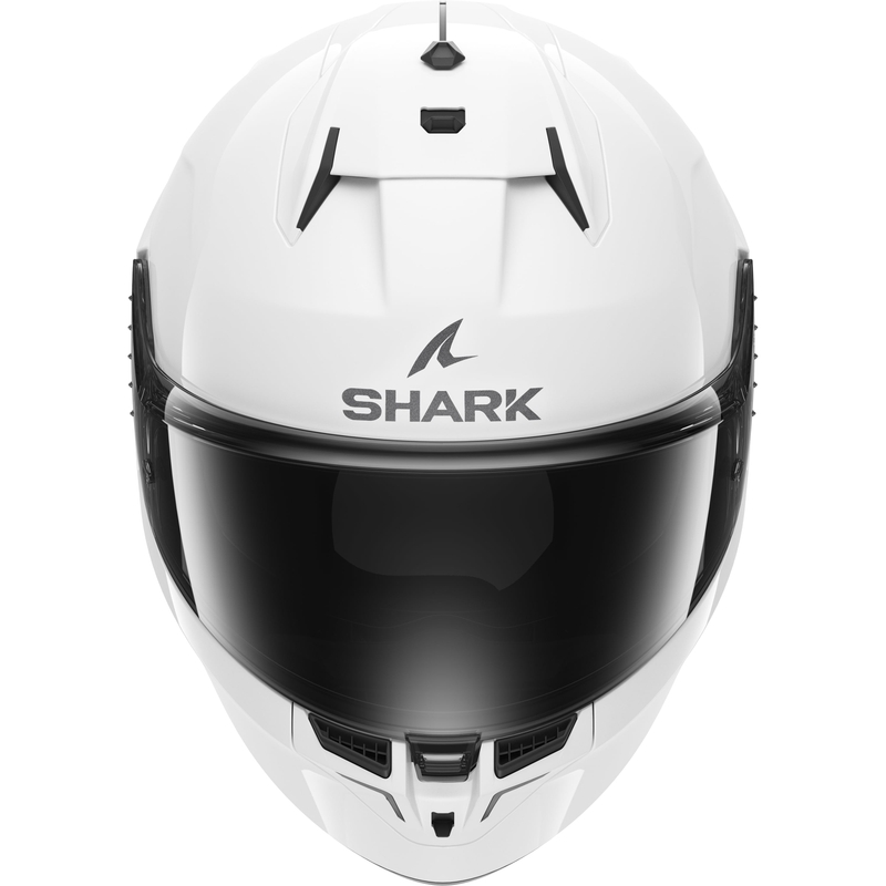 Cască de motocicletă integrală SHARK D-SKWAL 3 Blank alb lucios