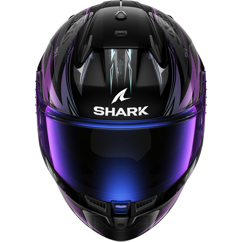 Cască integrală pentru motociclete SHARK D-SKWAL 3 Blast-R negru-gri-violet