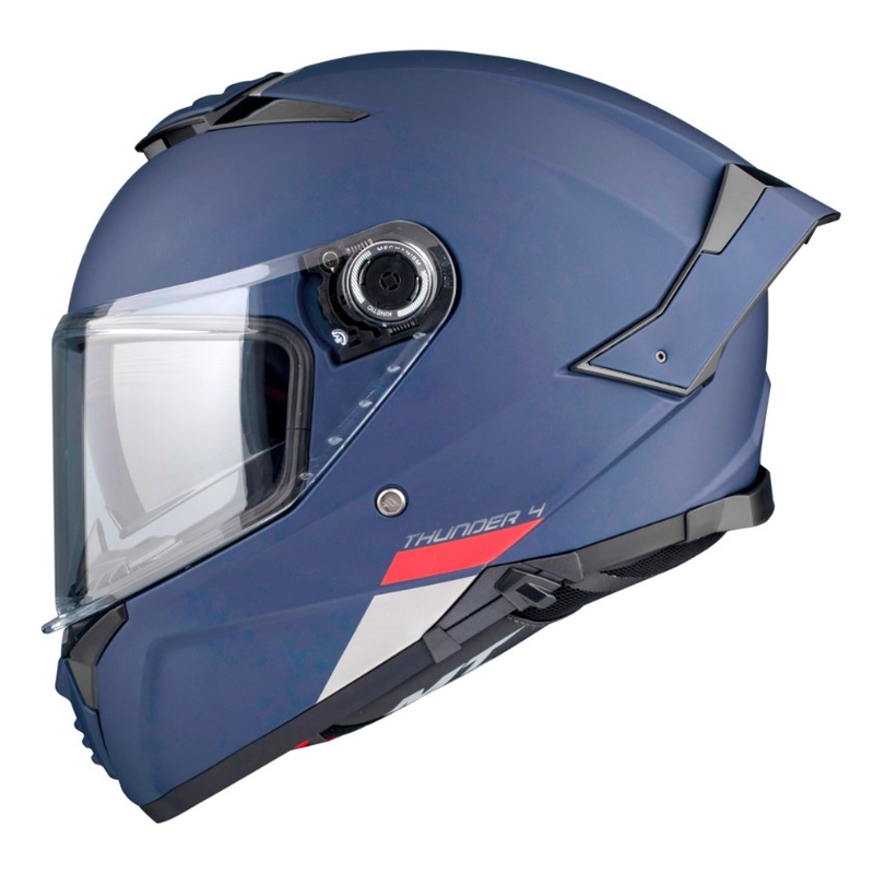 Casca moto integrala MT FF118SV Thunder 4 SV albastru mat lichidare