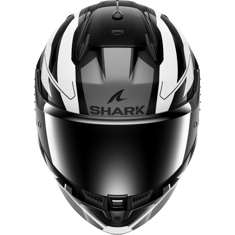 Cască integrală pentru motociclete SHARK D-SKWAL 3 Sizler negru-gri-albastru