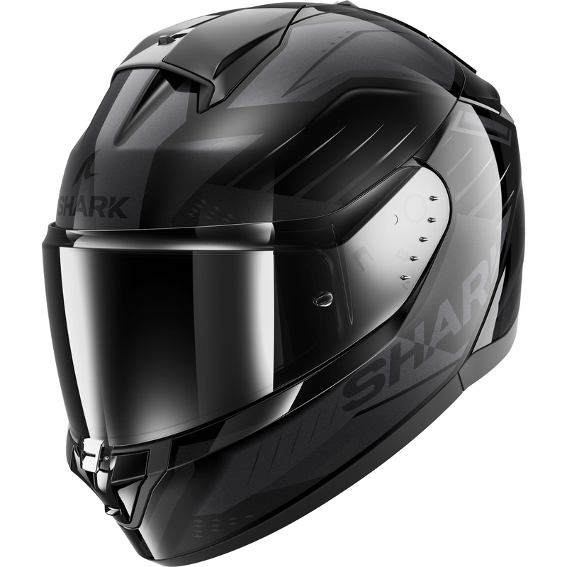 Cască integrală de motocicletă SHARK RIDILL 2 BERSEK negru-gri