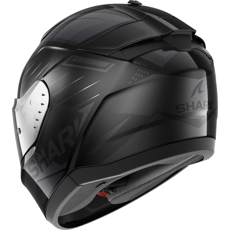 Cască integrală de motocicletă SHARK RIDILL 2 BERSEK negru-gri